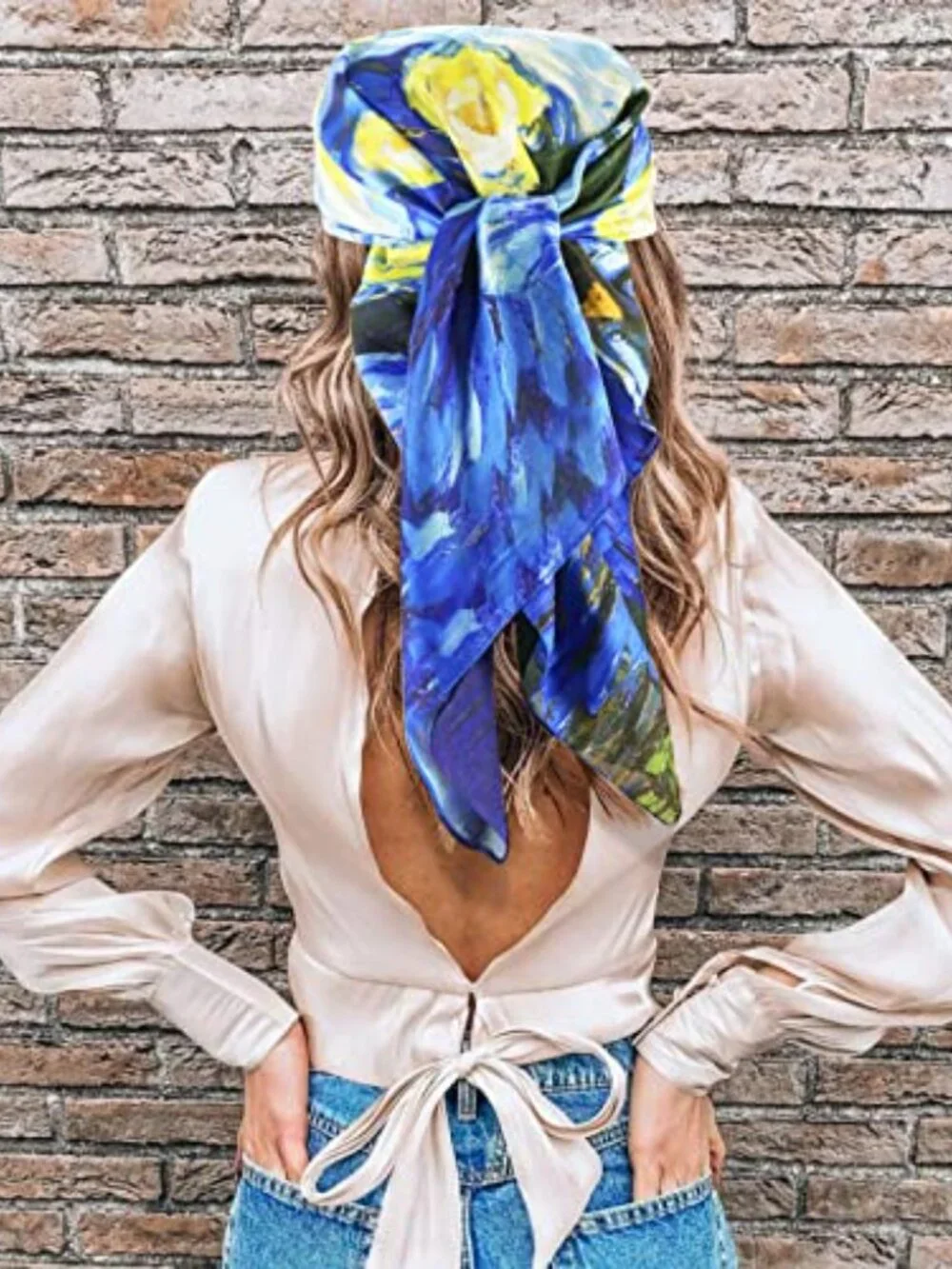 100% Mulberry Silk Scarf 35